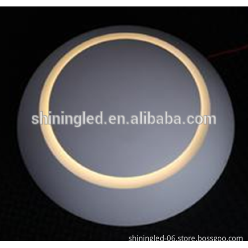 indoor round decorative light wall black/grey/white led light